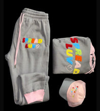 Load image into Gallery viewer, Spread Luv Multi Color Pull Over SweatSuits
