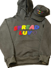 Load image into Gallery viewer, SPREAD LUV MULTI COLOR HOODIE
